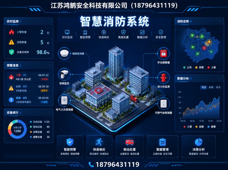 丹东智慧消防系统展示图